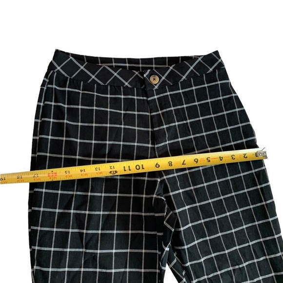 PS/LA Grid Pattern Black & White Pants Size Medium - Picture 10 of 16
